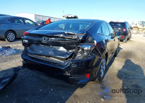 2016 Honda Civic Lx from USA, damaged, VIN 19XFC2F58GE048945